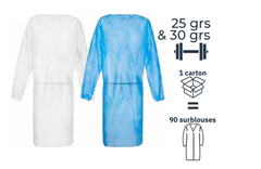 Protection Surblouse jetable 25/30 grammes