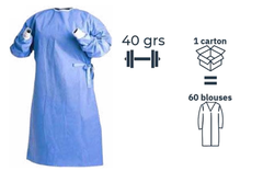 Protection Blouse Médicale stérile 45 grammes