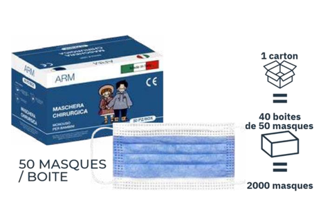 2000 Masques medicaux EN 14683
