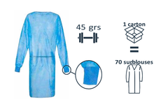 Protection Surblouse jetable 45 grammes